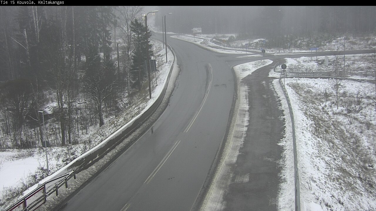 Weather Camera Image Road 15 Kouvola, Keltakangas, Kouvola, Kymenlaakso