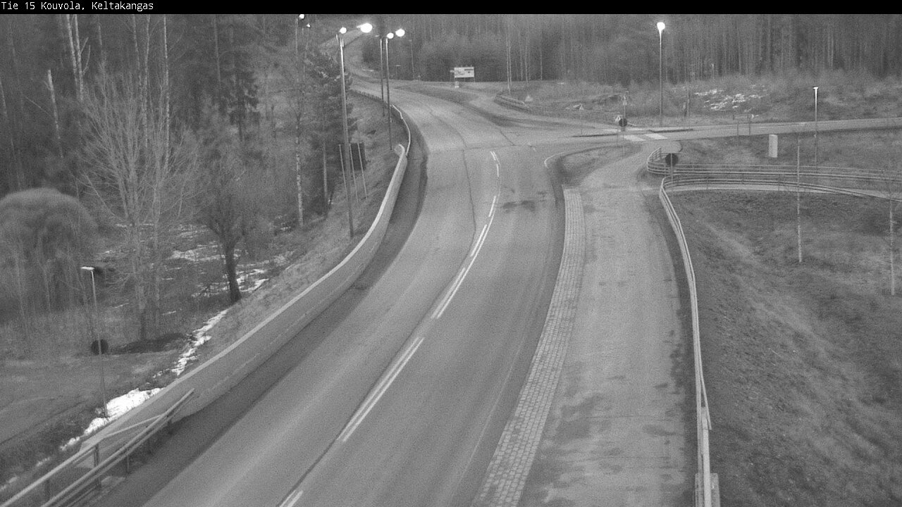 Weather Camera Image Road 15 Kouvola, Keltakangas, Kouvola, Kymenlaakso