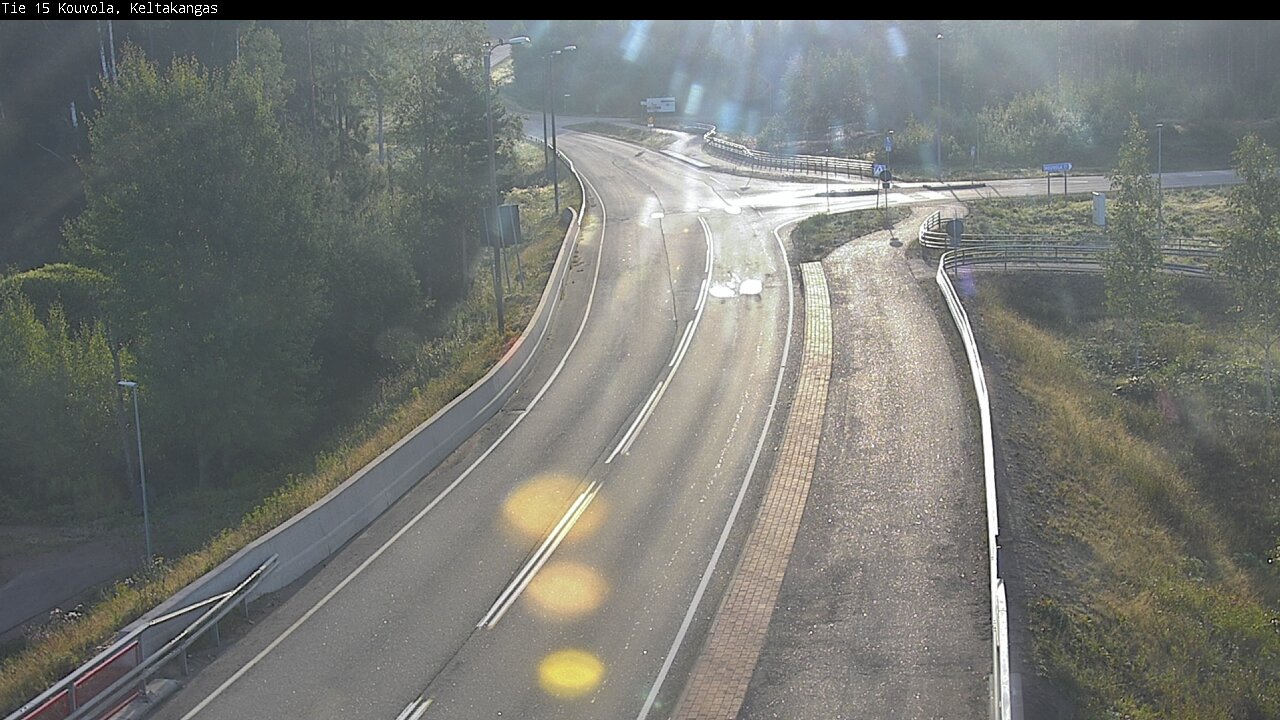 Weather Camera Image Väg 15 Kouvola, Keltakangas, Kouvola, Kymenlaakso