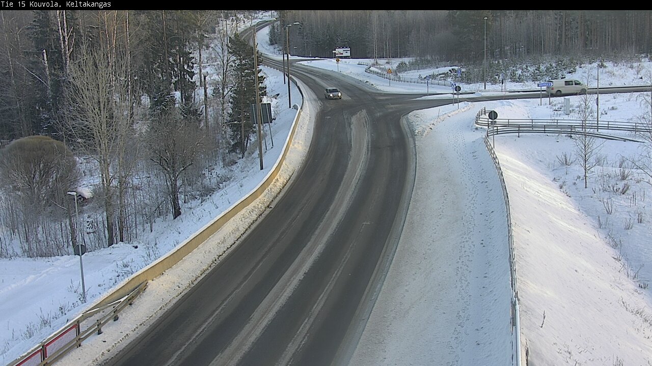 Weather Camera Image Väg 15 Kouvola, Keltakangas, Kouvola, Kymenlaakso