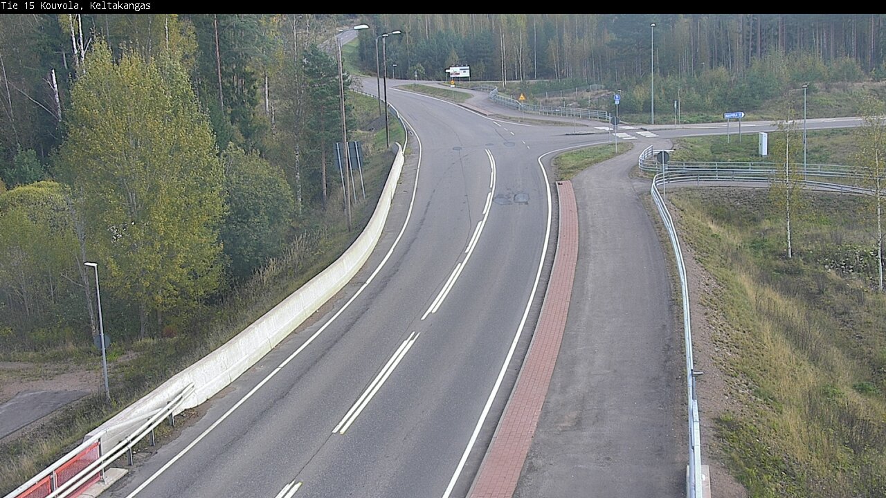 Weather Camera Image Road 15 Kouvola, Keltakangas, Kouvola, Kymenlaakso