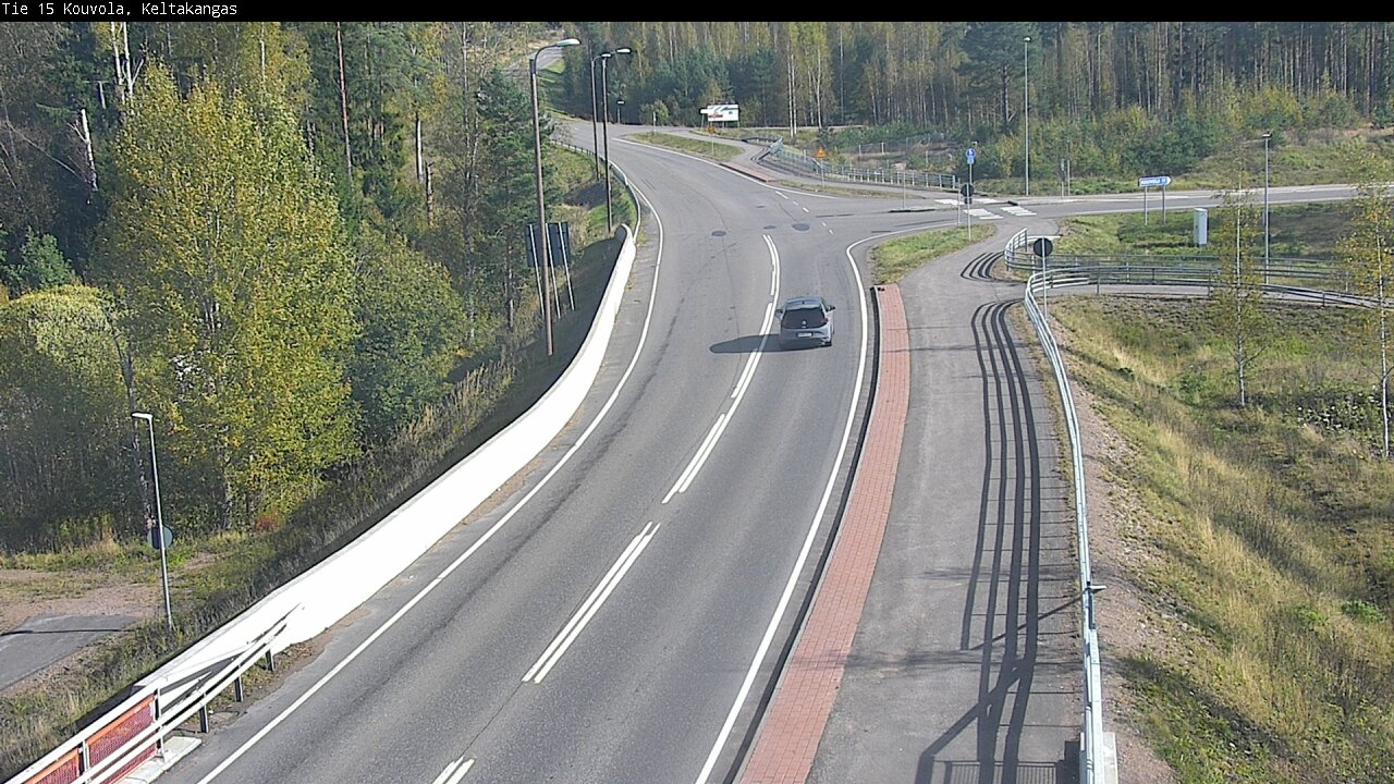 Weather Camera Image Road 15 Kouvola, Keltakangas, Kouvola, Kymenlaakso