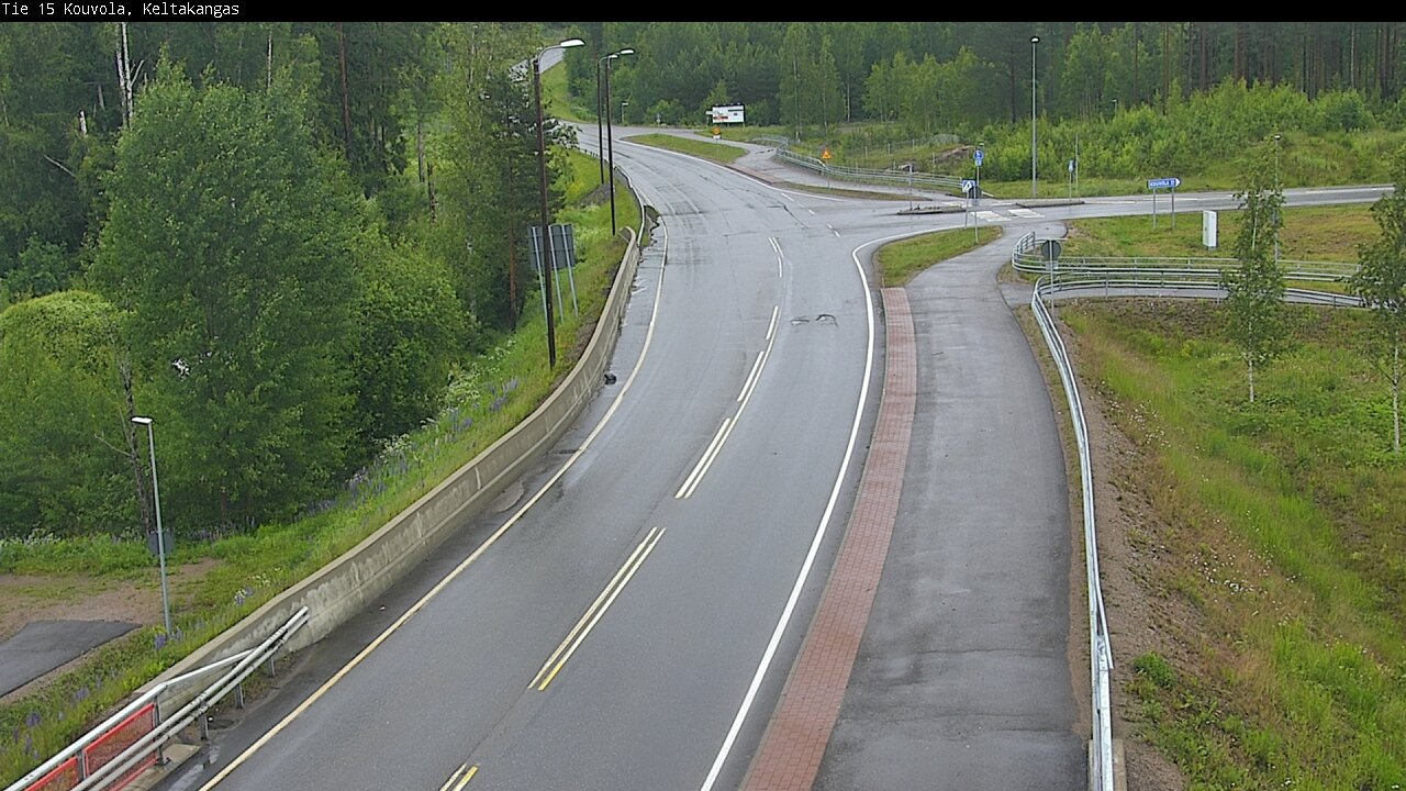 Weather Camera Image Väg 15 Kouvola, Keltakangas, Kouvola, Kymenlaakso