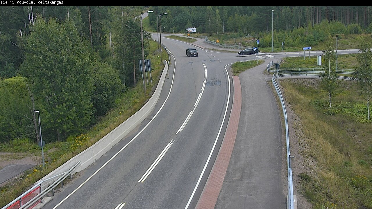 Weather Camera Image Road 15 Kouvola, Keltakangas, Kouvola, Kymenlaakso
