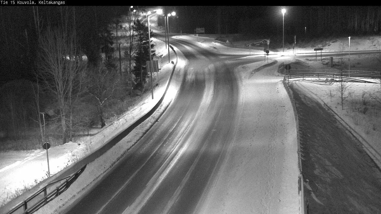 Weather Camera Image Road 15 Kouvola, Keltakangas, Kouvola, Kymenlaakso