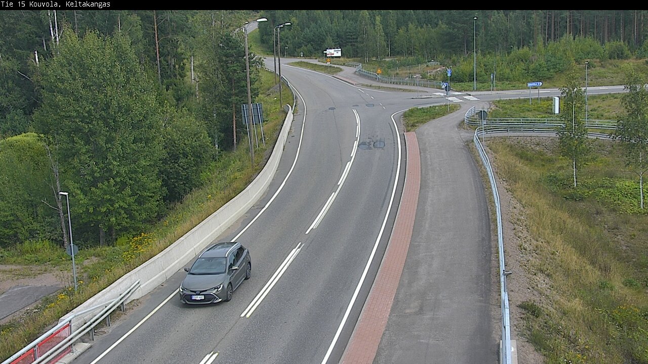 Weather Camera Image Road 15 Kouvola, Keltakangas, Kouvola, Kymenlaakso