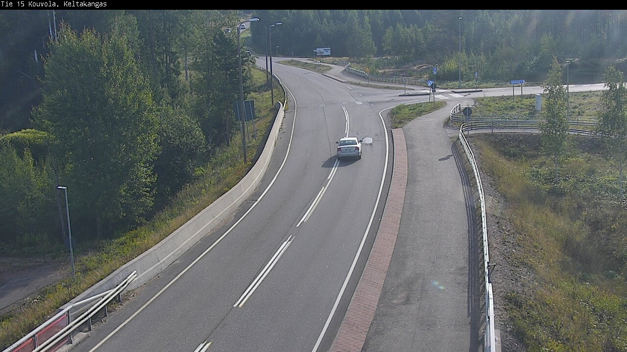 Weather Camera Image Väg 15 Kouvola, Keltakangas, Kouvola, Kymenlaakso