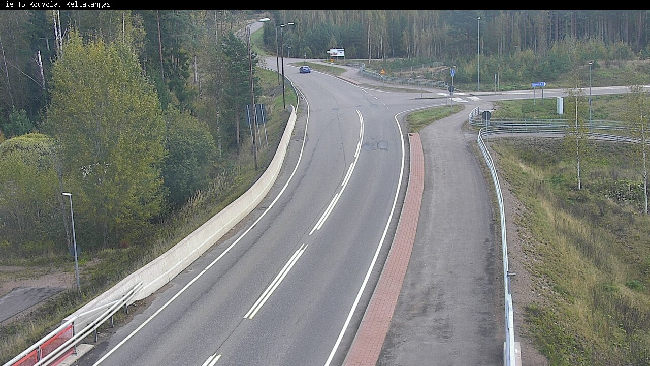 Weather Camera Image Road 15 Kouvola, Keltakangas, Kouvola, Kymenlaakso