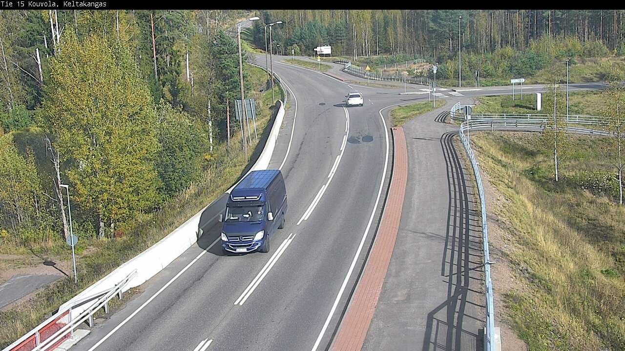 Weather Camera Image Road 15 Kouvola, Keltakangas, Kouvola, Kymenlaakso