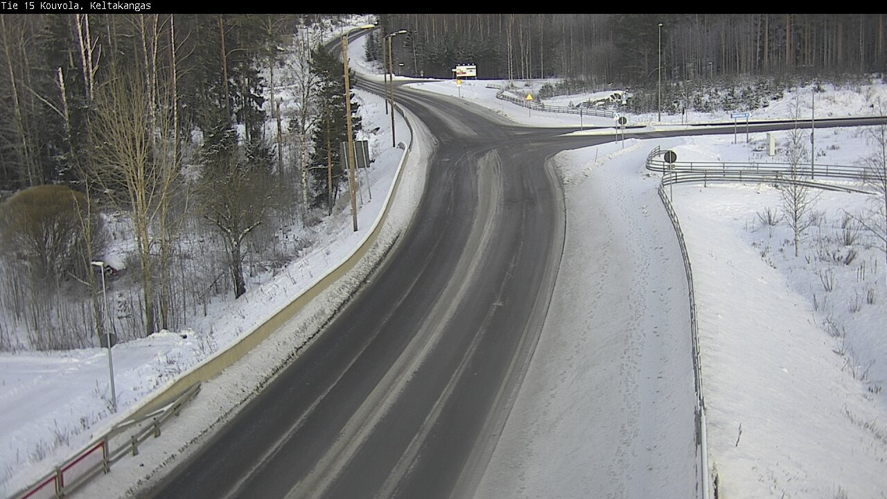 Weather Camera Image Road 15 Kouvola, Keltakangas, Kouvola, Kymenlaakso