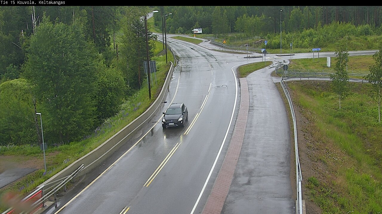 Weather Camera Image Road 15 Kouvola, Keltakangas, Kouvola, Kymenlaakso