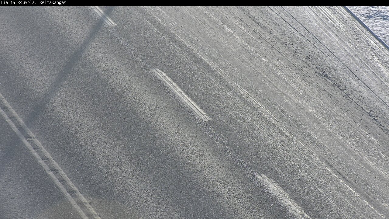 Weather Camera Image Väg 15 Kouvola, Keltakangas, Kouvola, Kymenlaakso