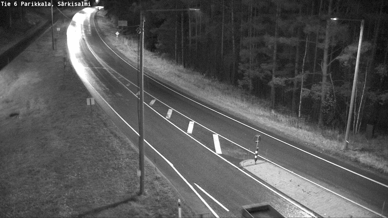 Weather Camera Image Road 6 Parikkala, Särkisalmi, Parikkala, Etelä-Karjala