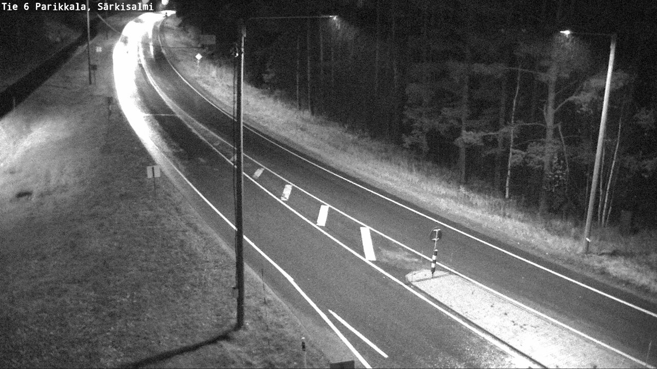 Weather Camera Image Road 6 Parikkala, Särkisalmi, Parikkala, Etelä-Karjala