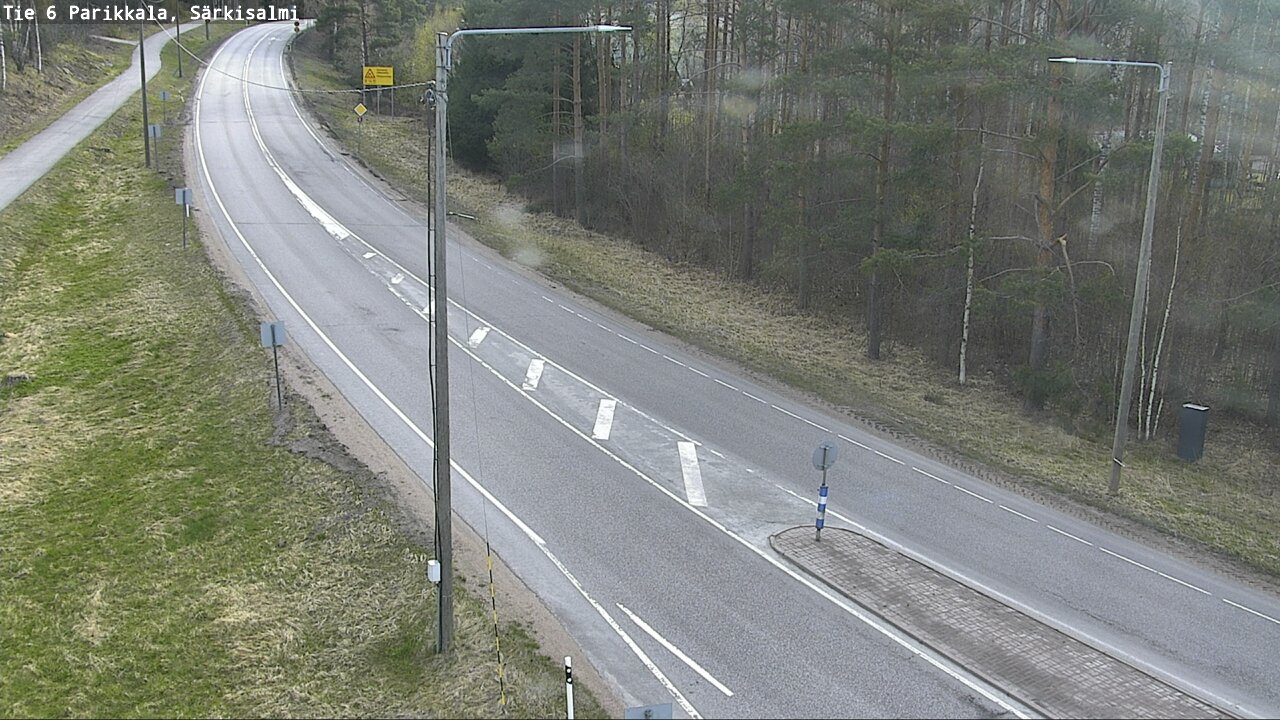 Weather Camera Image Väg 6 Parikkala, Särkisalmi, Parikkala, Etelä-Karjala