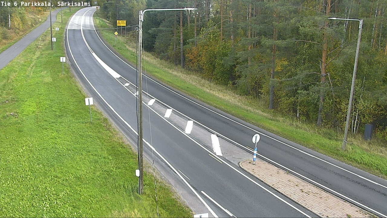Weather Camera Image Road 6 Parikkala, Särkisalmi, Parikkala, Etelä-Karjala
