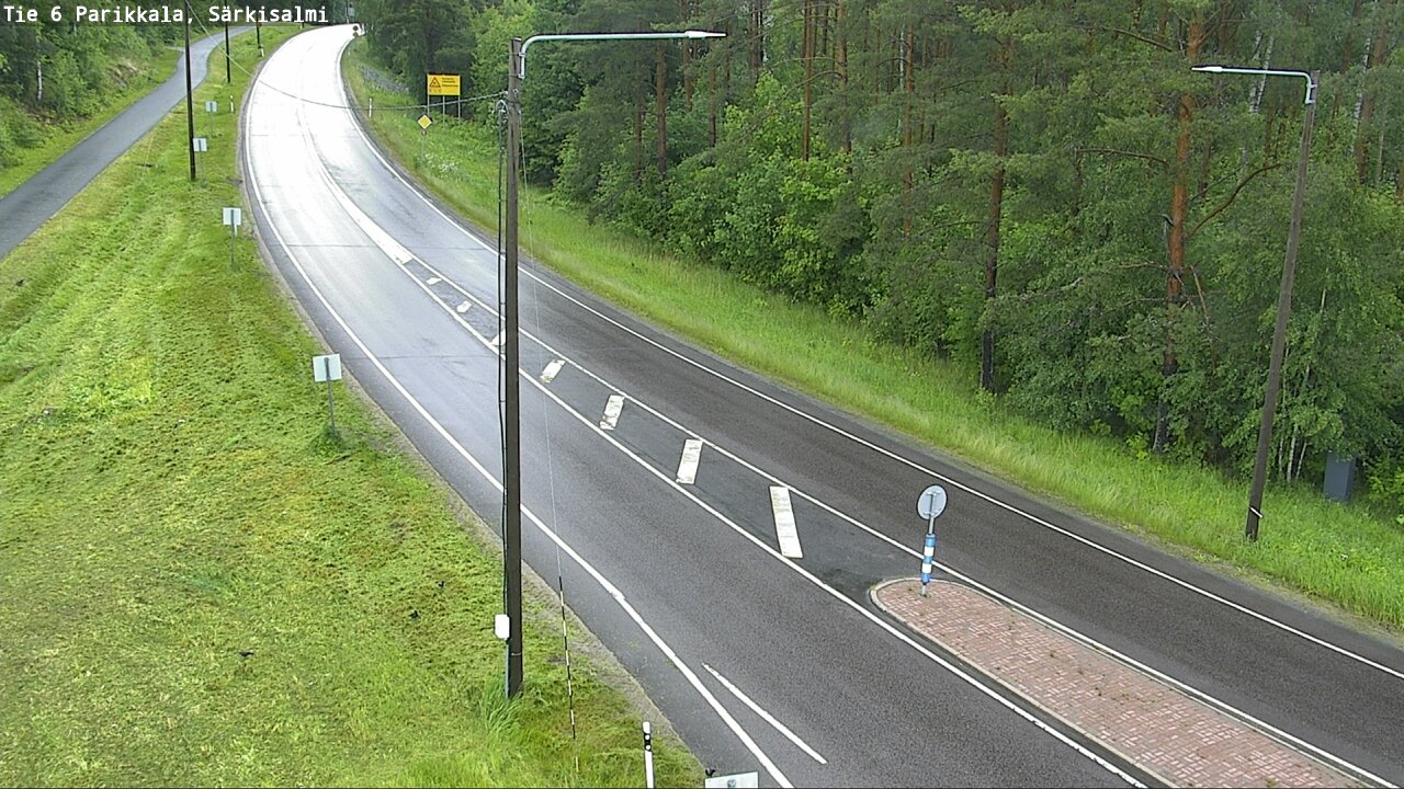 Weather Camera Image Väg 6 Parikkala, Särkisalmi, Parikkala, Etelä-Karjala
