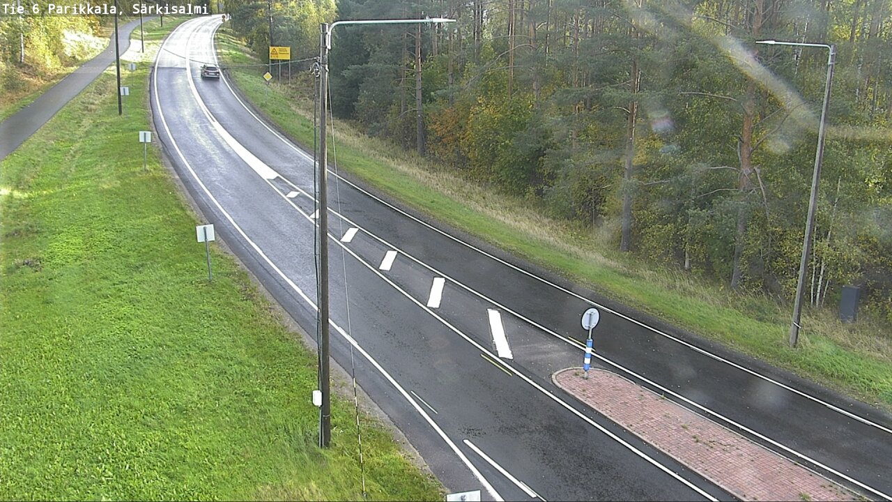 Weather Camera Image Väg 6 Parikkala, Särkisalmi, Parikkala, Etelä-Karjala