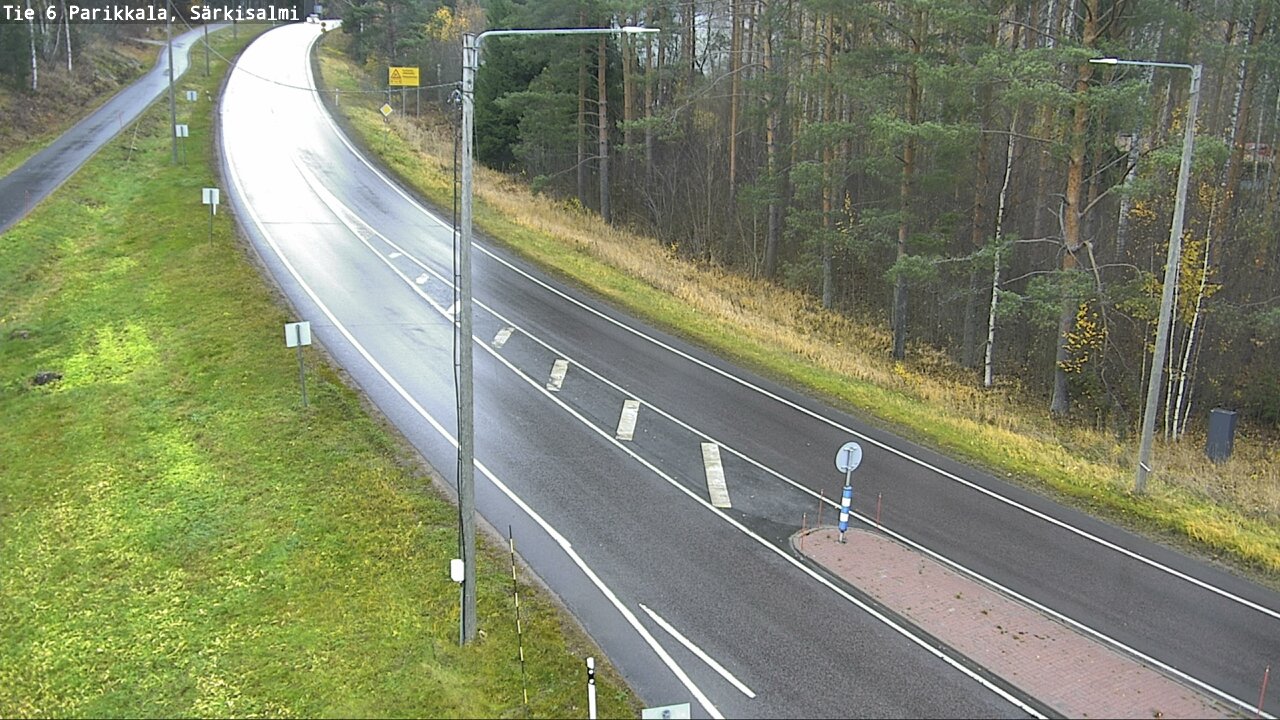 Weather Camera Image Road 6 Parikkala, Särkisalmi, Parikkala, Etelä-Karjala