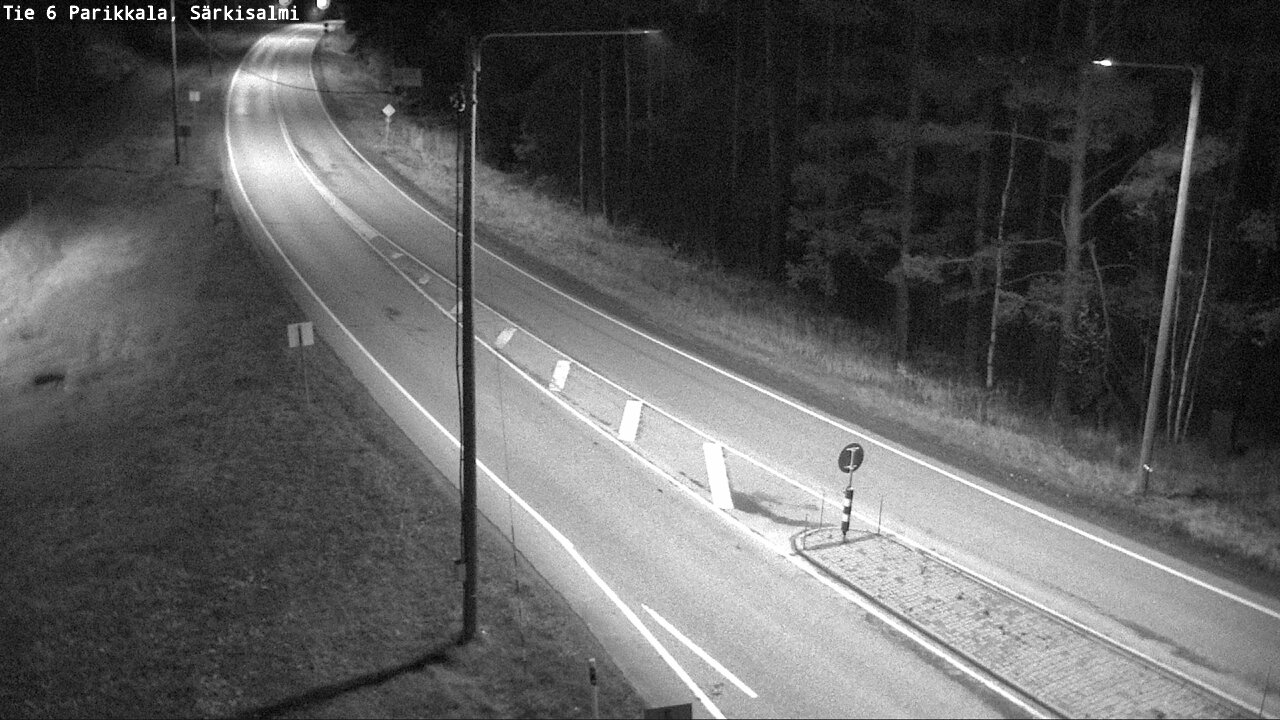 Weather Camera Image Road 6 Parikkala, Särkisalmi, Parikkala, Etelä-Karjala