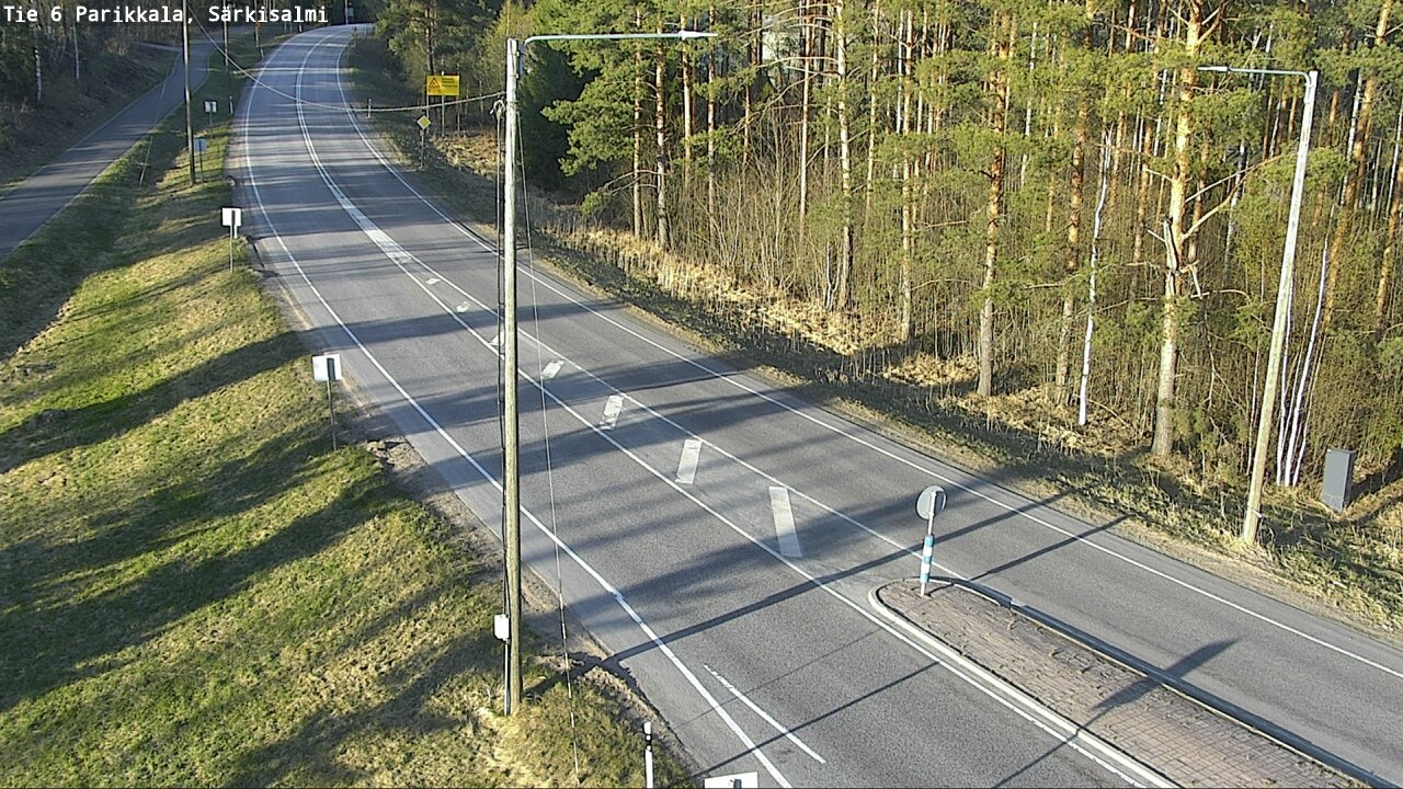 Weather Camera Image Väg 6 Parikkala, Särkisalmi, Parikkala, Etelä-Karjala