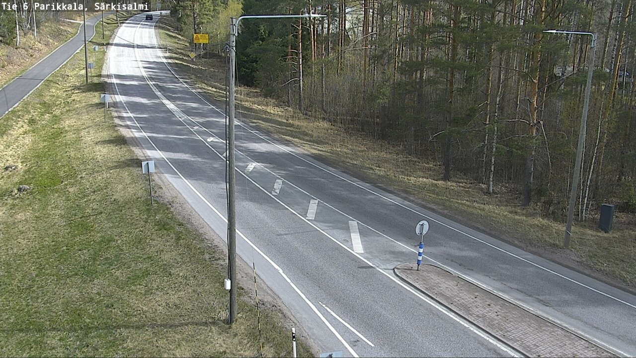 Weather Camera Image Väg 6 Parikkala, Särkisalmi, Parikkala, Etelä-Karjala