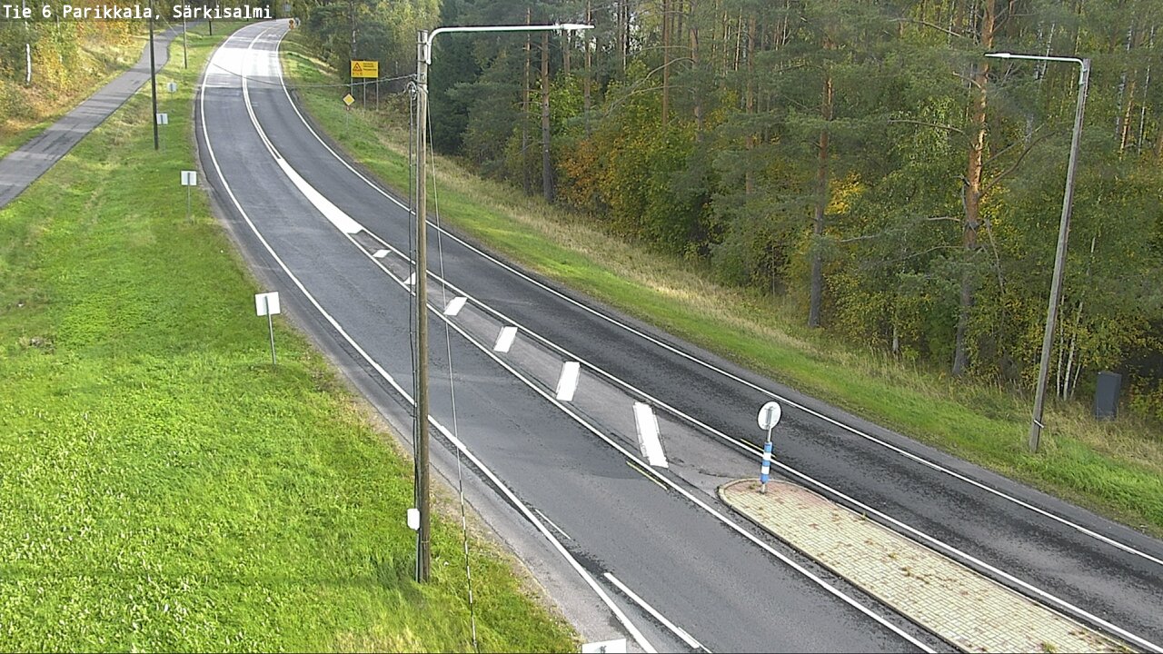 Weather Camera Image Road 6 Parikkala, Särkisalmi, Parikkala, Etelä-Karjala