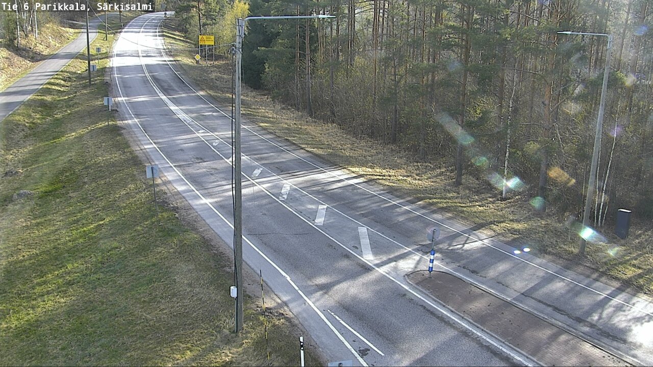 Weather Camera Image Väg 6 Parikkala, Särkisalmi, Parikkala, Etelä-Karjala