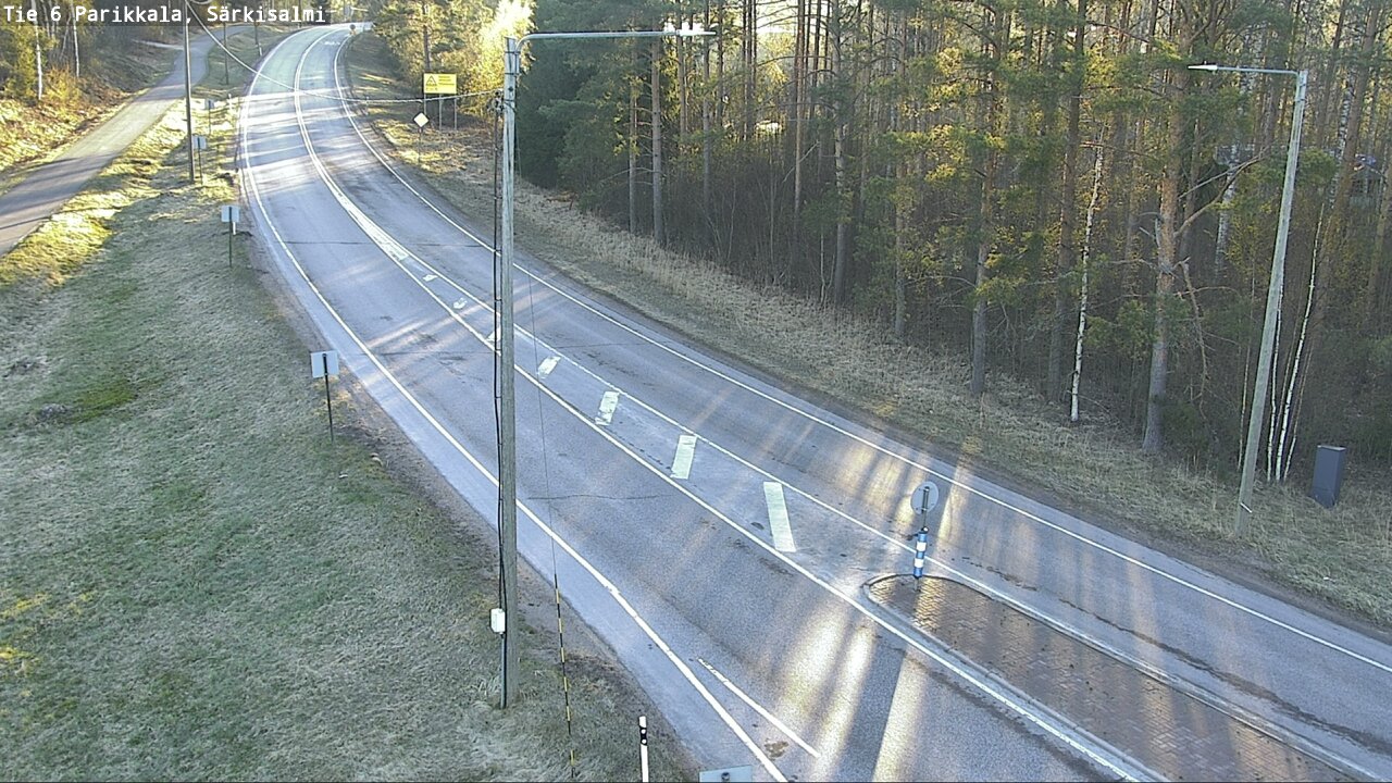 Weather Camera Image Väg 6 Parikkala, Särkisalmi, Parikkala, Etelä-Karjala
