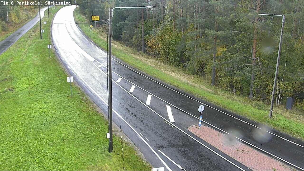 Weather Camera Image Väg 6 Parikkala, Särkisalmi, Parikkala, Etelä-Karjala