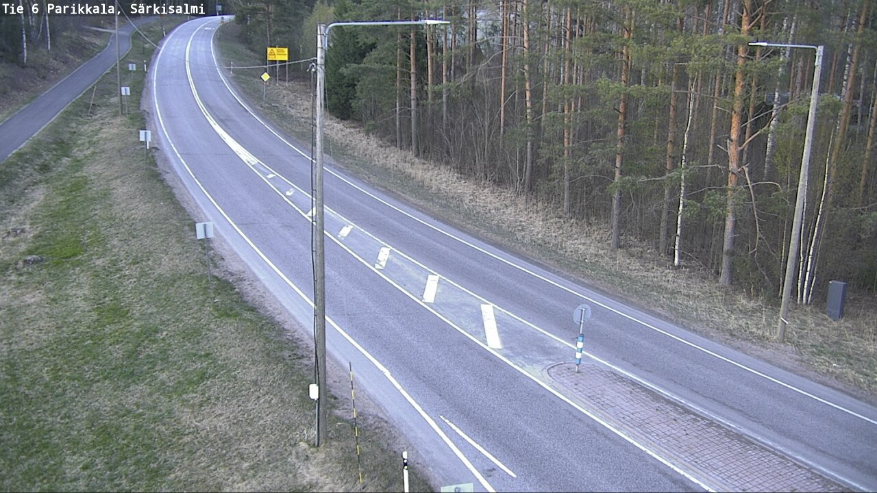 Weather Camera Image Väg 6 Parikkala, Särkisalmi, Parikkala, Etelä-Karjala