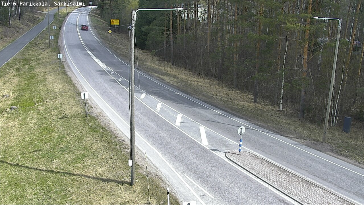 Weather Camera Image Väg 6 Parikkala, Särkisalmi, Parikkala, Etelä-Karjala