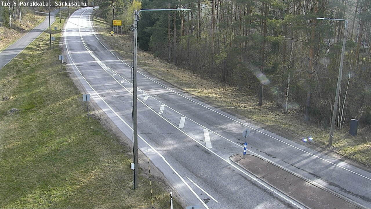Weather Camera Image Väg 6 Parikkala, Särkisalmi, Parikkala, Etelä-Karjala