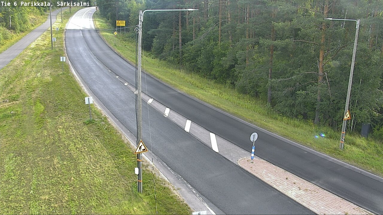 Weather Camera Image Road 6 Parikkala, Särkisalmi, Parikkala, Etelä-Karjala