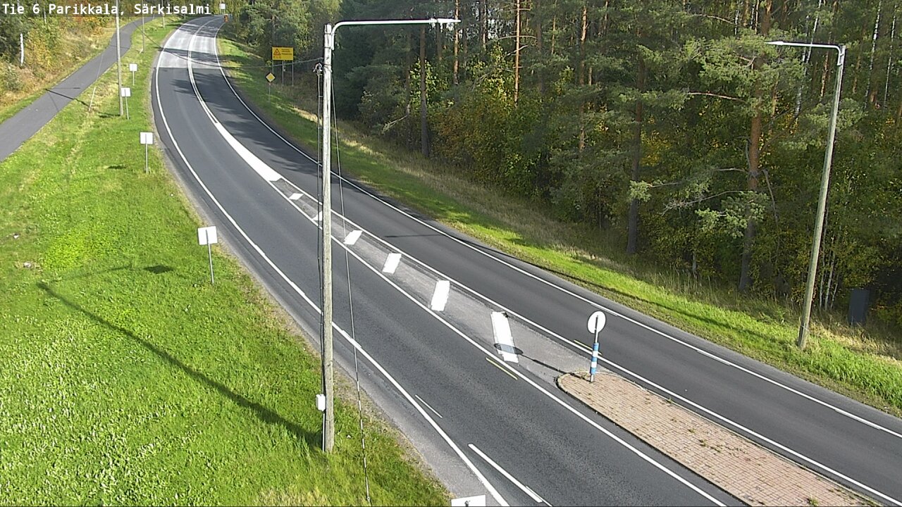 Weather Camera Image Road 6 Parikkala, Särkisalmi, Parikkala, Etelä-Karjala