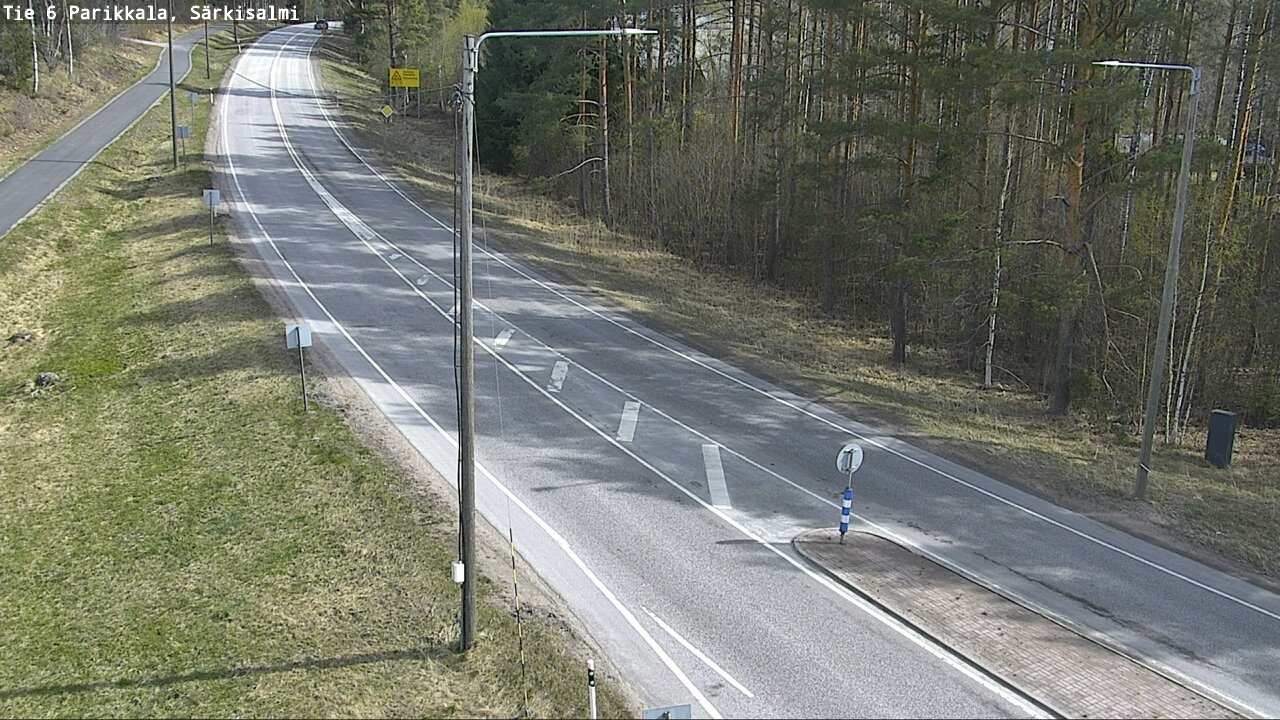 Weather Camera Image Väg 6 Parikkala, Särkisalmi, Parikkala, Etelä-Karjala
