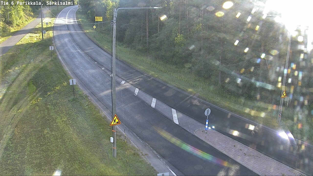 Weather Camera Image Road 6 Parikkala, Särkisalmi, Parikkala, Etelä-Karjala