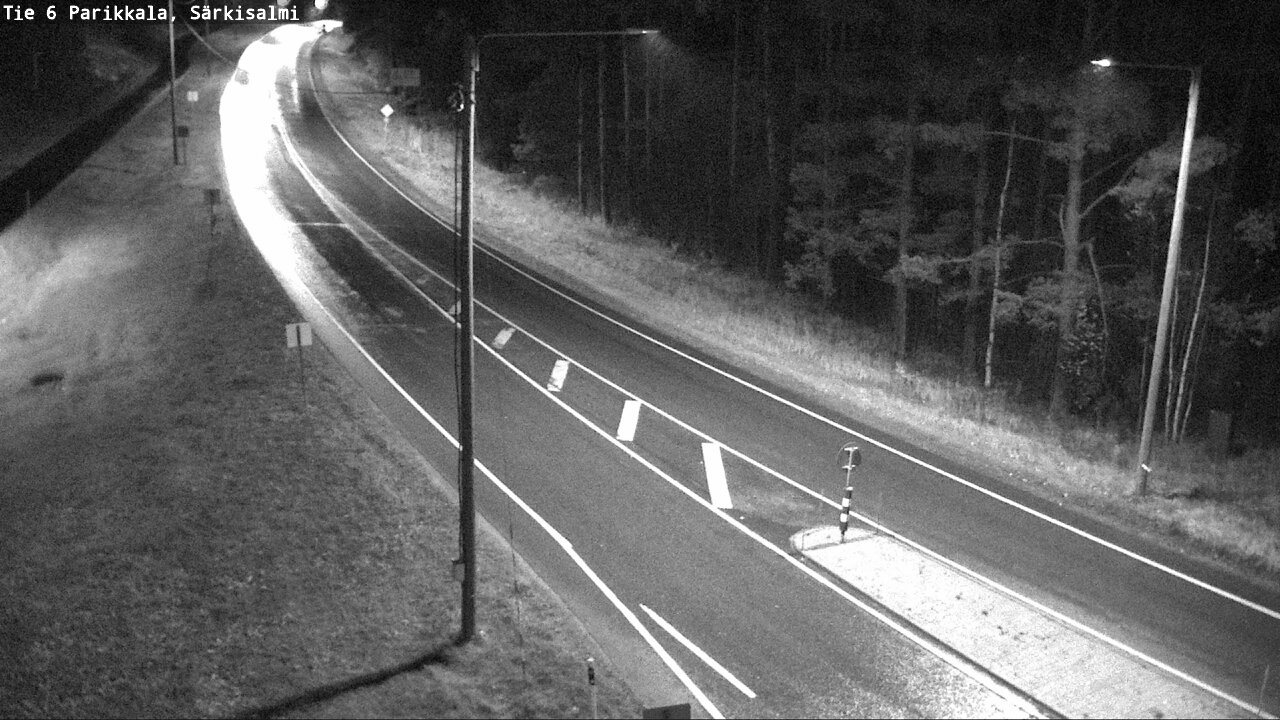Weather Camera Image Road 6 Parikkala, Särkisalmi, Parikkala, Etelä-Karjala