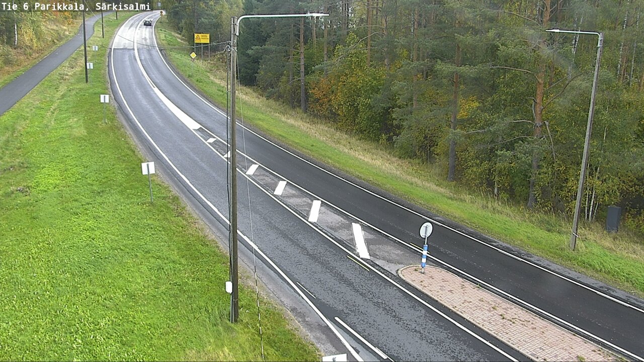 Weather Camera Image Road 6 Parikkala, Särkisalmi, Parikkala, Etelä-Karjala