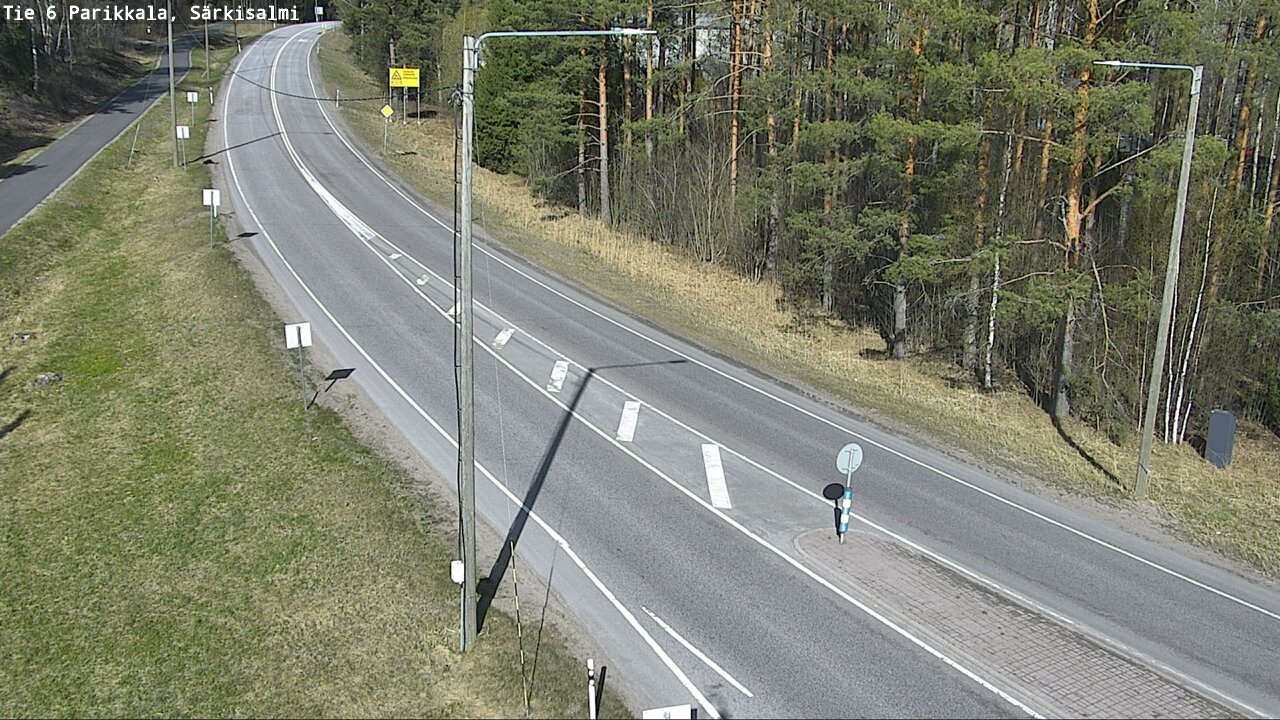 Weather Camera Image Väg 6 Parikkala, Särkisalmi, Parikkala, Etelä-Karjala