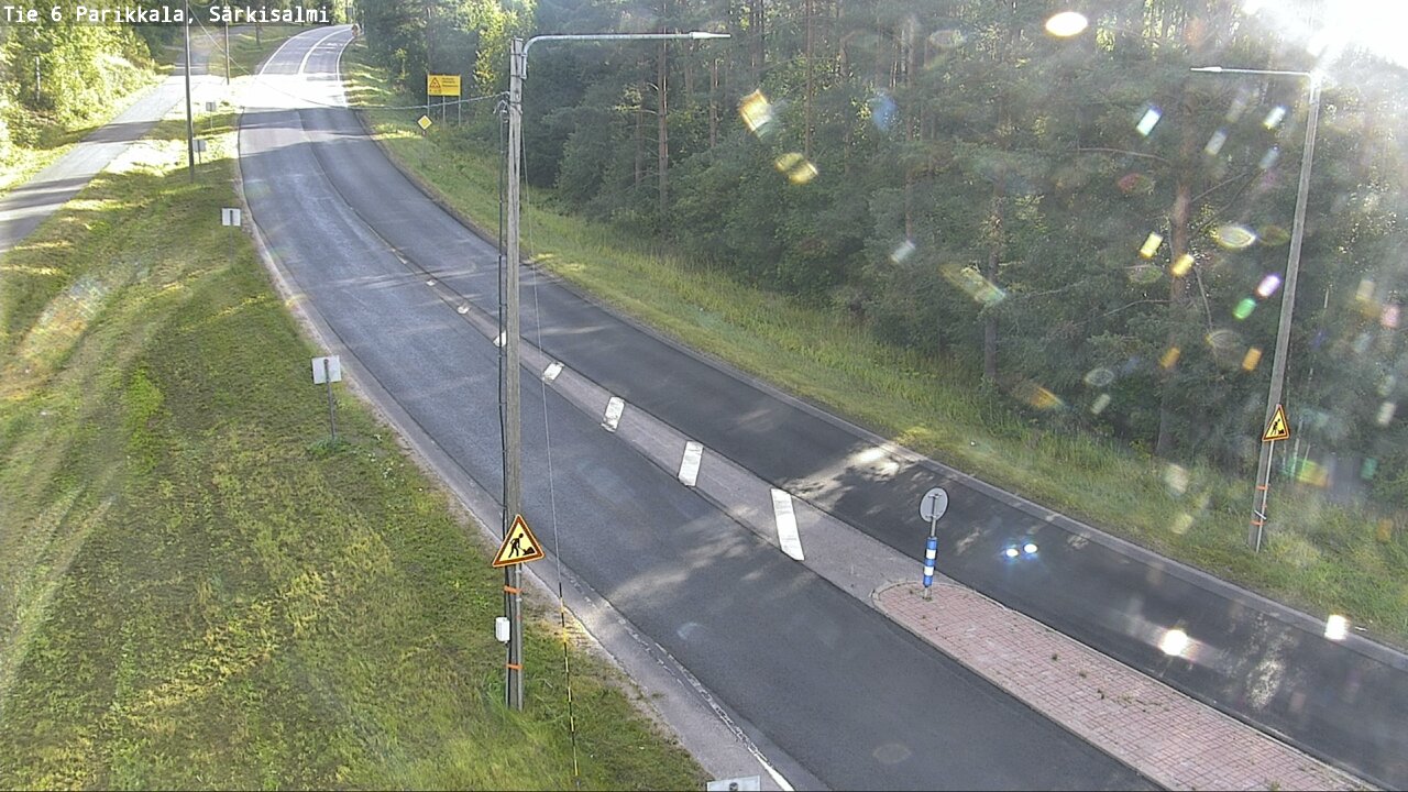 Weather Camera Image Road 6 Parikkala, Särkisalmi, Parikkala, Etelä-Karjala
