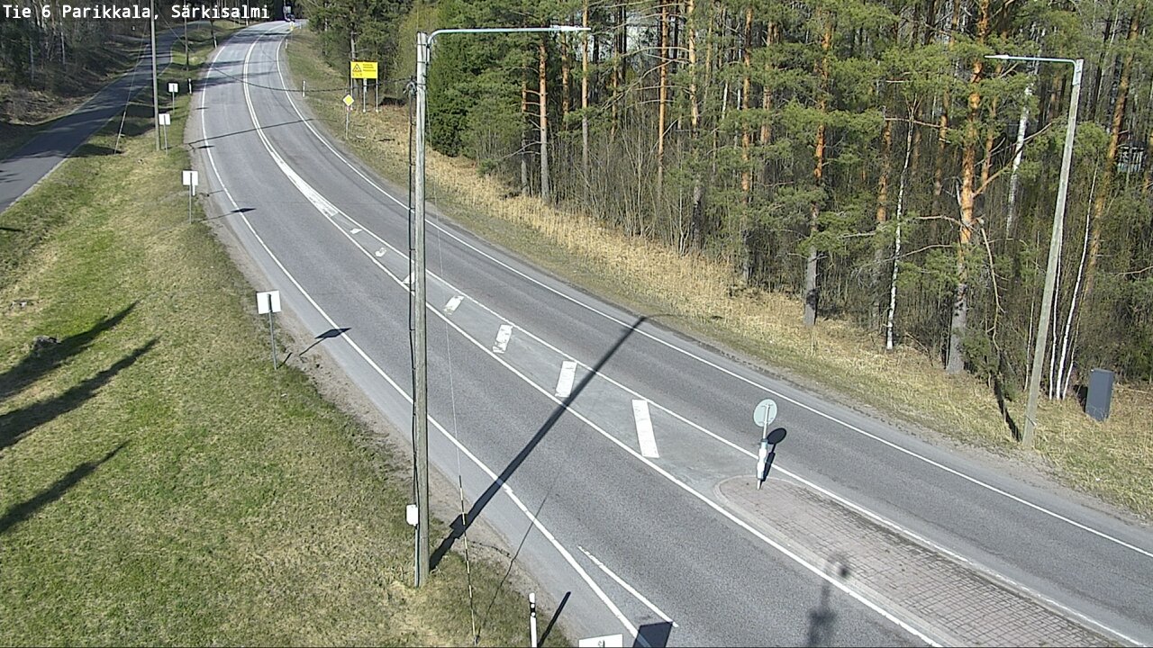 Weather Camera Image Väg 6 Parikkala, Särkisalmi, Parikkala, Etelä-Karjala