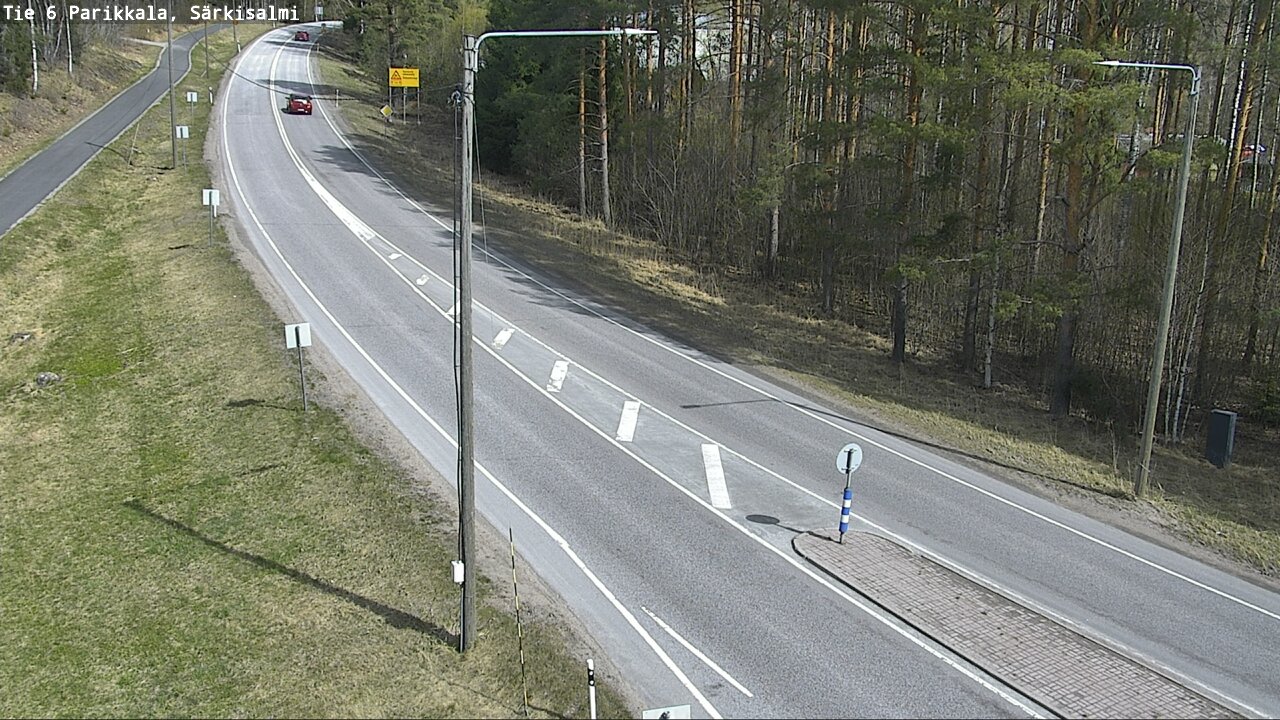 Weather Camera Image Väg 6 Parikkala, Särkisalmi, Parikkala, Etelä-Karjala
