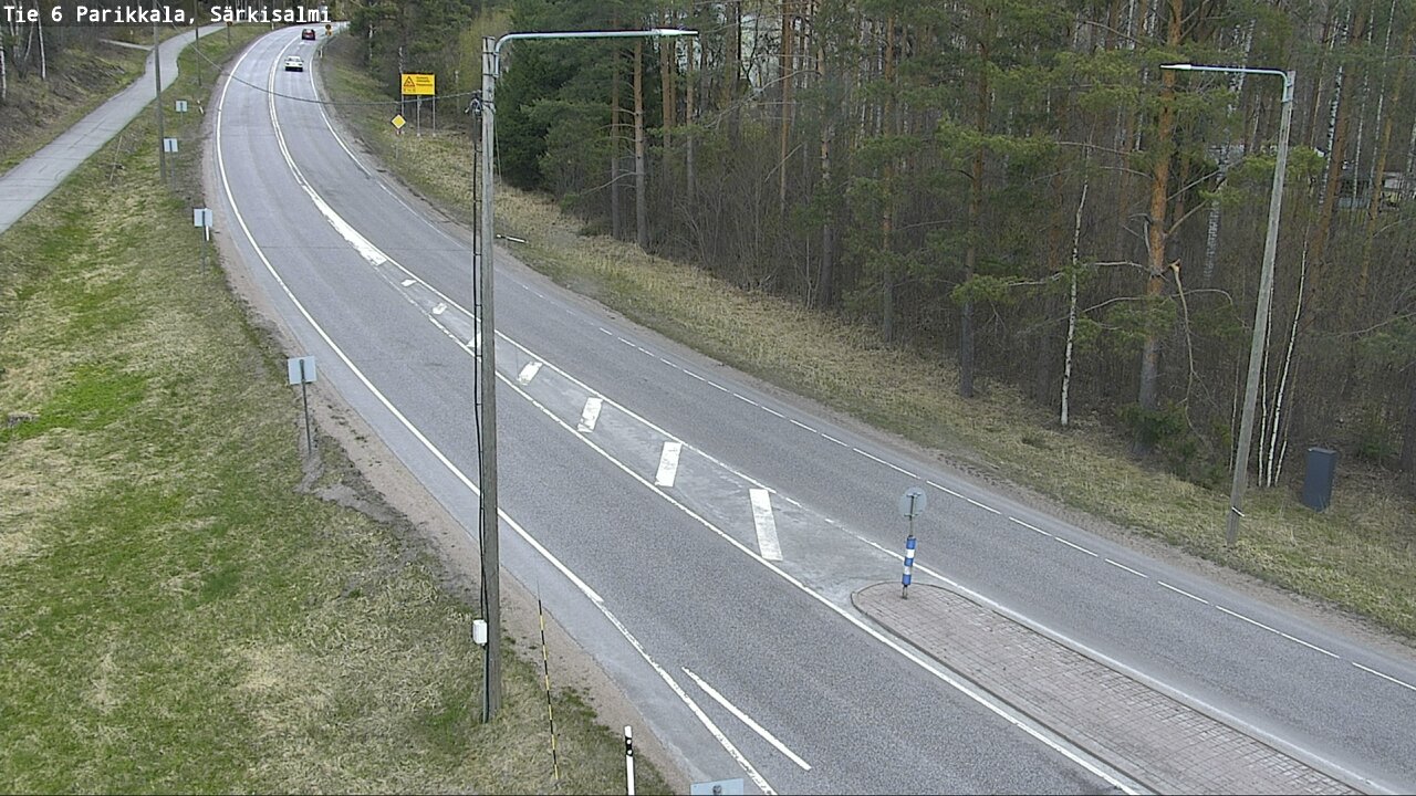 Weather Camera Image Väg 6 Parikkala, Särkisalmi, Parikkala, Etelä-Karjala