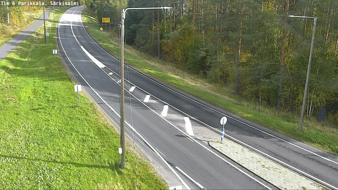 Weather Camera Image Road 6 Parikkala, Särkisalmi, Parikkala, Etelä-Karjala