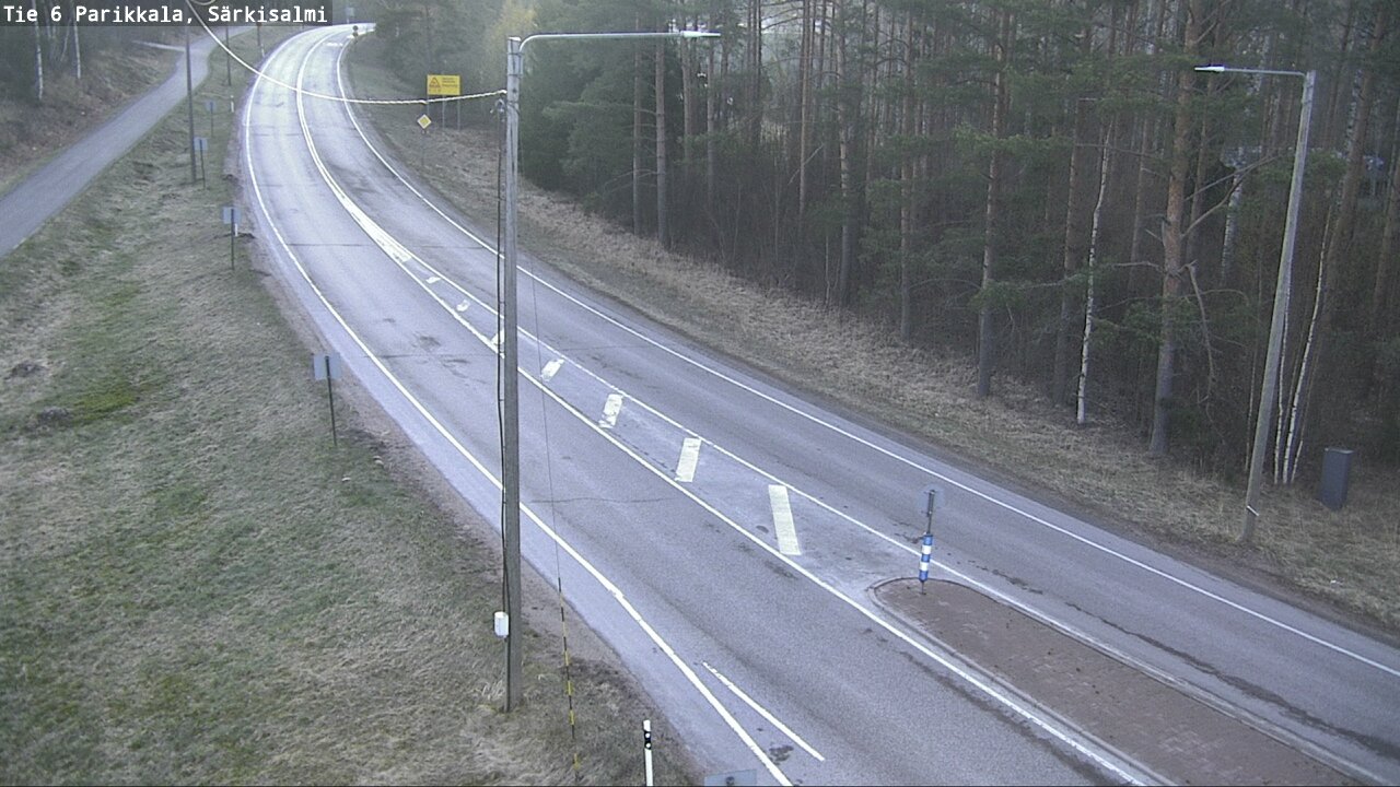 Weather Camera Image Väg 6 Parikkala, Särkisalmi, Parikkala, Etelä-Karjala