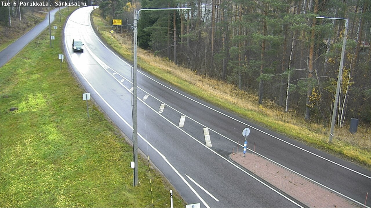 Weather Camera Image Road 6 Parikkala, Särkisalmi, Parikkala, Etelä-Karjala