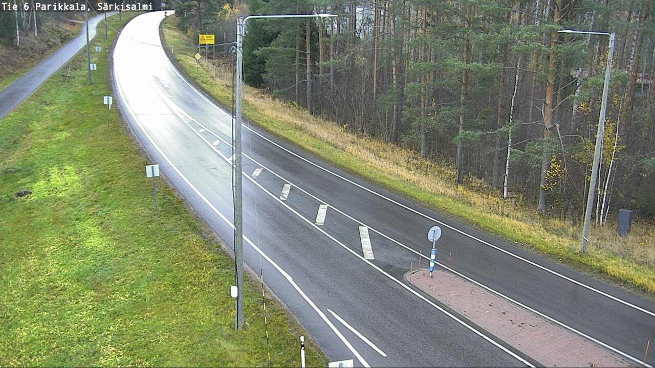Weather Camera Image Road 6 Parikkala, Särkisalmi, Parikkala, Etelä-Karjala
