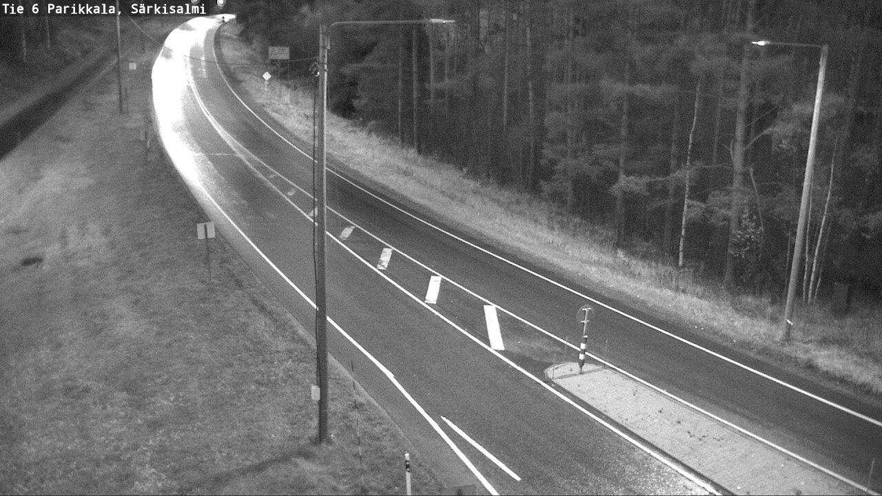 Weather Camera Image Road 6 Parikkala, Särkisalmi, Parikkala, Etelä-Karjala
