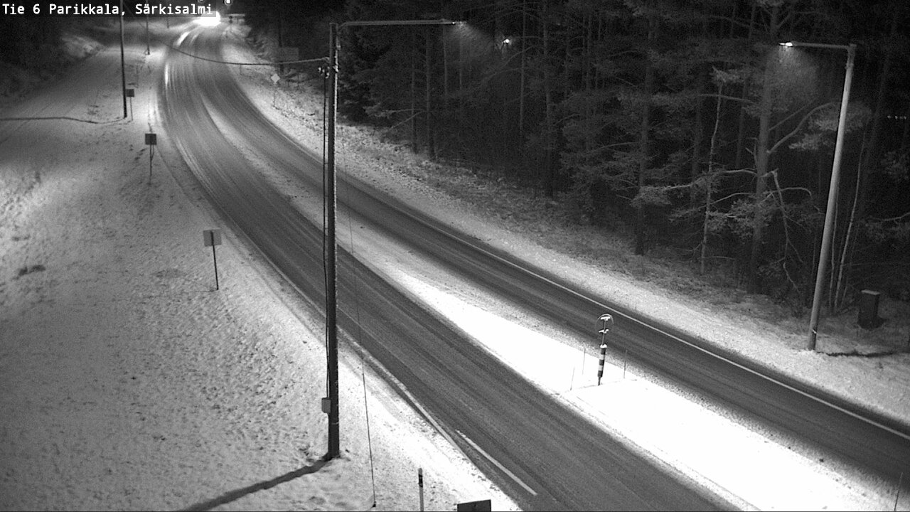 Weather Camera Image Väg 6 Parikkala, Särkisalmi, Parikkala, Etelä-Karjala